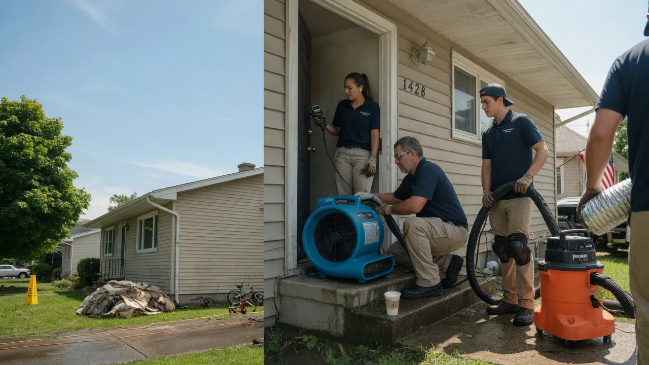 Water Damage Restoration in Benld, IL near me